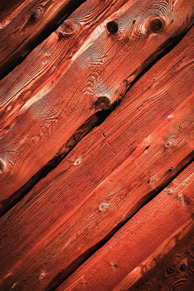 altes rotes Holz foto