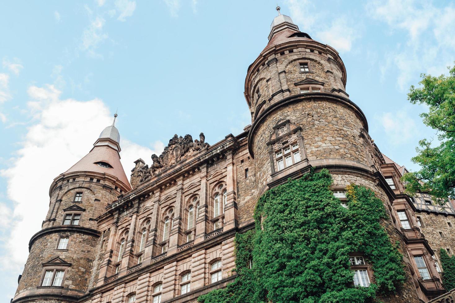 swiebodzice, polen 2017- schloss ksiaz in swiebodzice polen foto