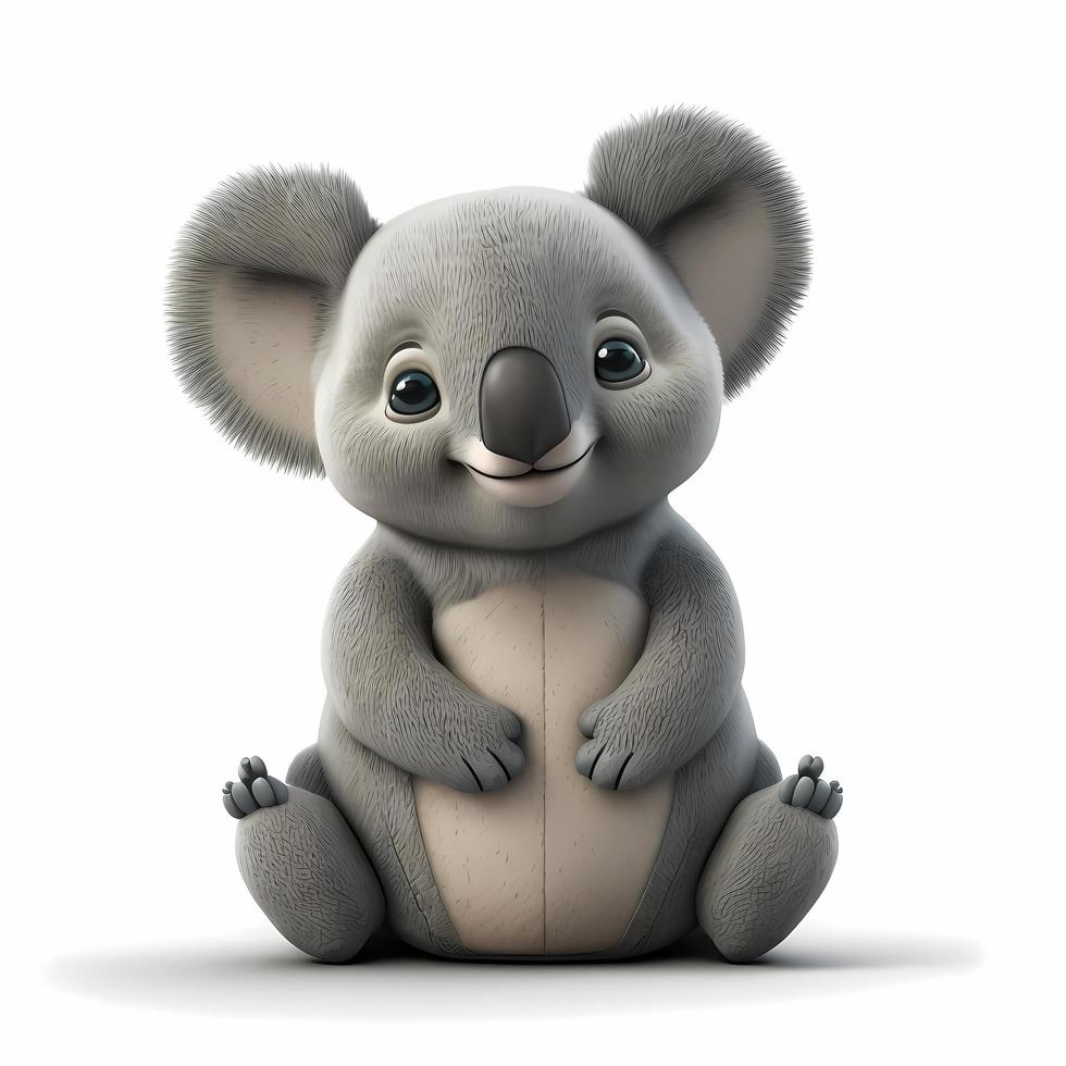 Koala Illustration ai generiert foto