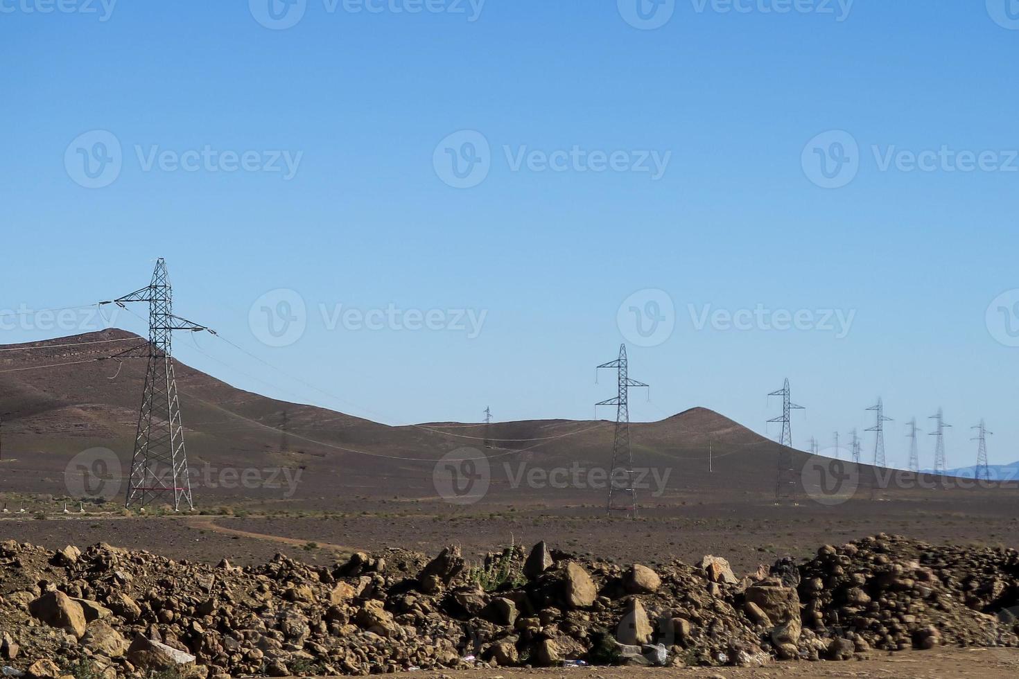 Landschaft in Marokko foto