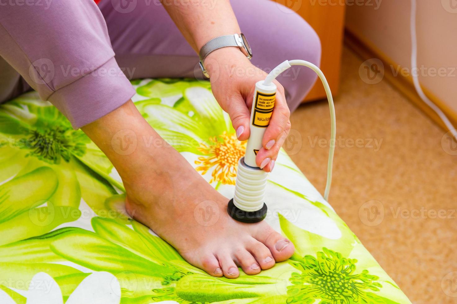 Arbeiten oben mit Besondere Physiotherapie Ausrüstung im Wiederherstellung Center. foto