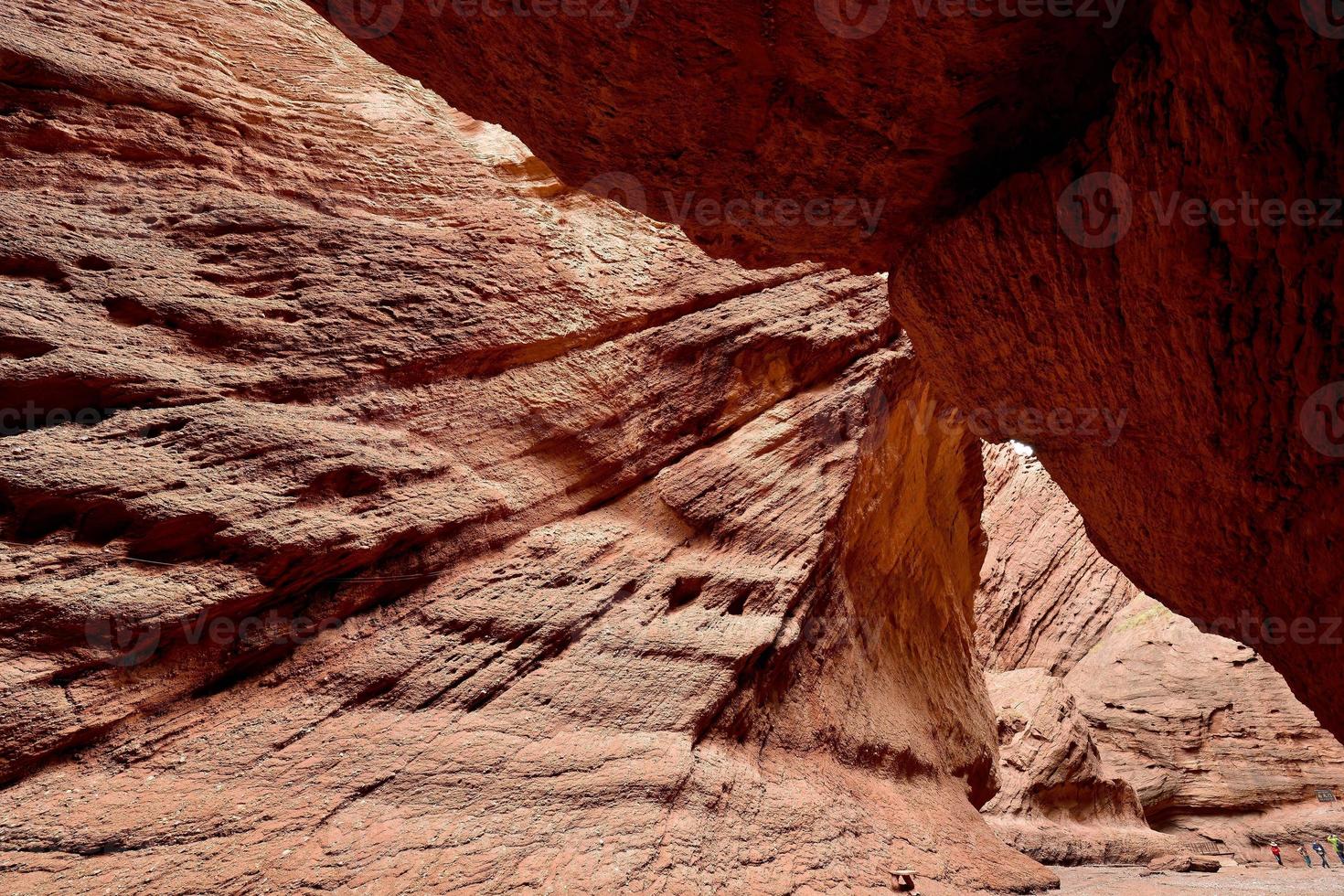 das mysteriös großartig Schlucht von tianshan Berge foto