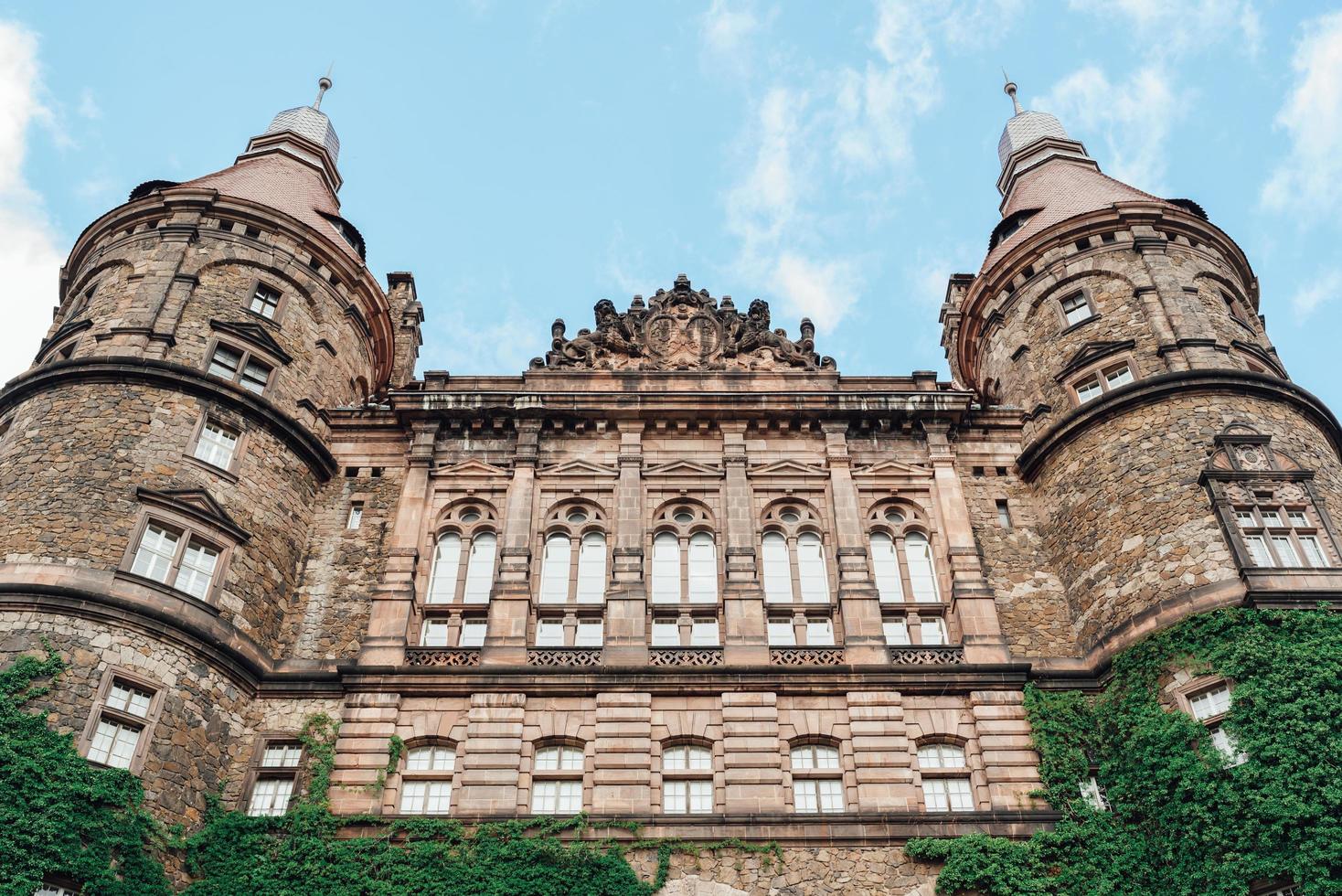 swiebodzice, polen 2017- schloss ksiaz in swiebodzice polen foto