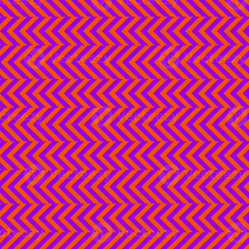 klassisch violett und Orange Chevron nahtlos Muster. nahtlos zick Zack Muster Hintergrund. regulär Textur Hintergrund. geeignet zum Poster, Broschüre, Flugblatt, Hintergrund, Karte, usw. foto