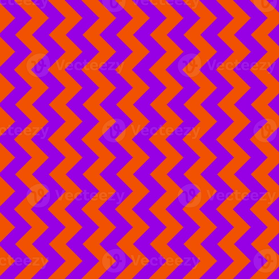 klassisch violett und Orange Chevron nahtlos Muster. nahtlos zick Zack Muster Hintergrund. regulär Textur Hintergrund. geeignet zum Poster, Broschüre, Flugblatt, Hintergrund, Karte, usw. foto