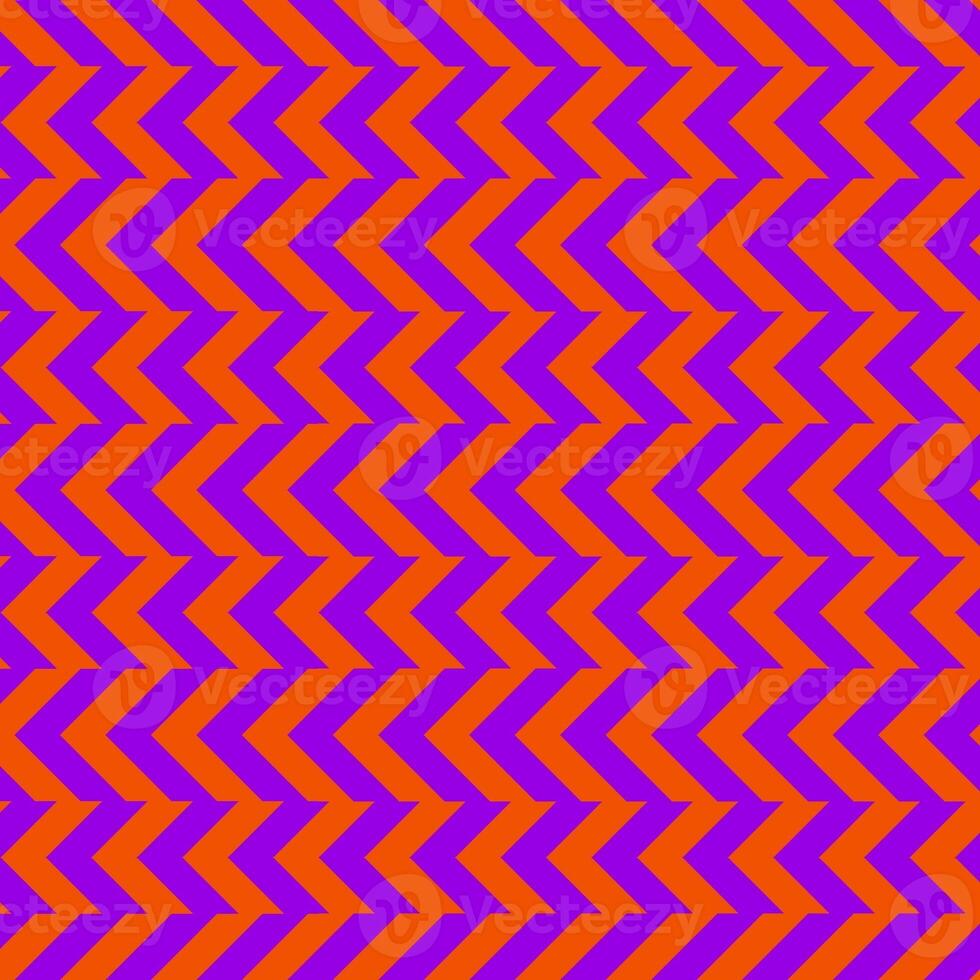 klassisch violett und Orange Chevron nahtlos Muster. nahtlos zick Zack Muster Hintergrund. regulär Textur Hintergrund. geeignet zum Poster, Broschüre, Flugblatt, Hintergrund, Karte, usw. foto