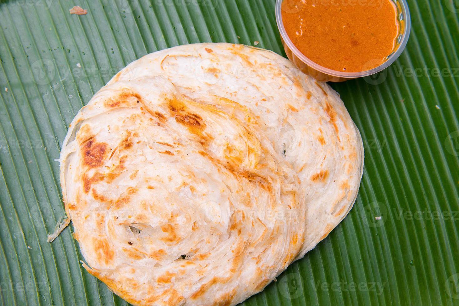 schließen oben von indisch Chapati Brot foto