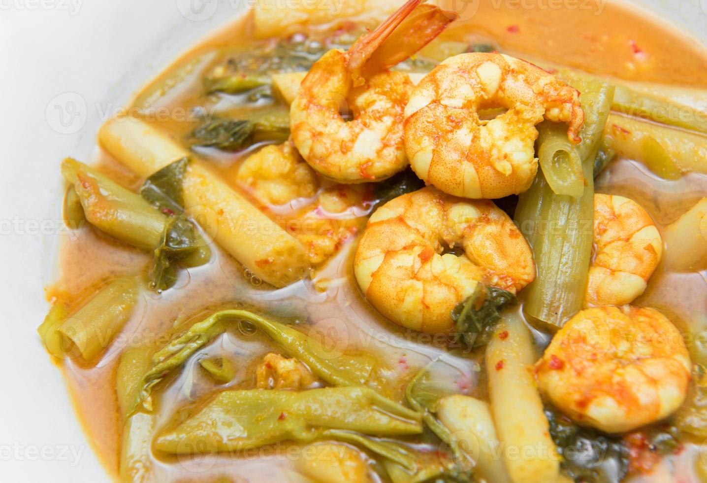 asiatisch Orange Curry foto