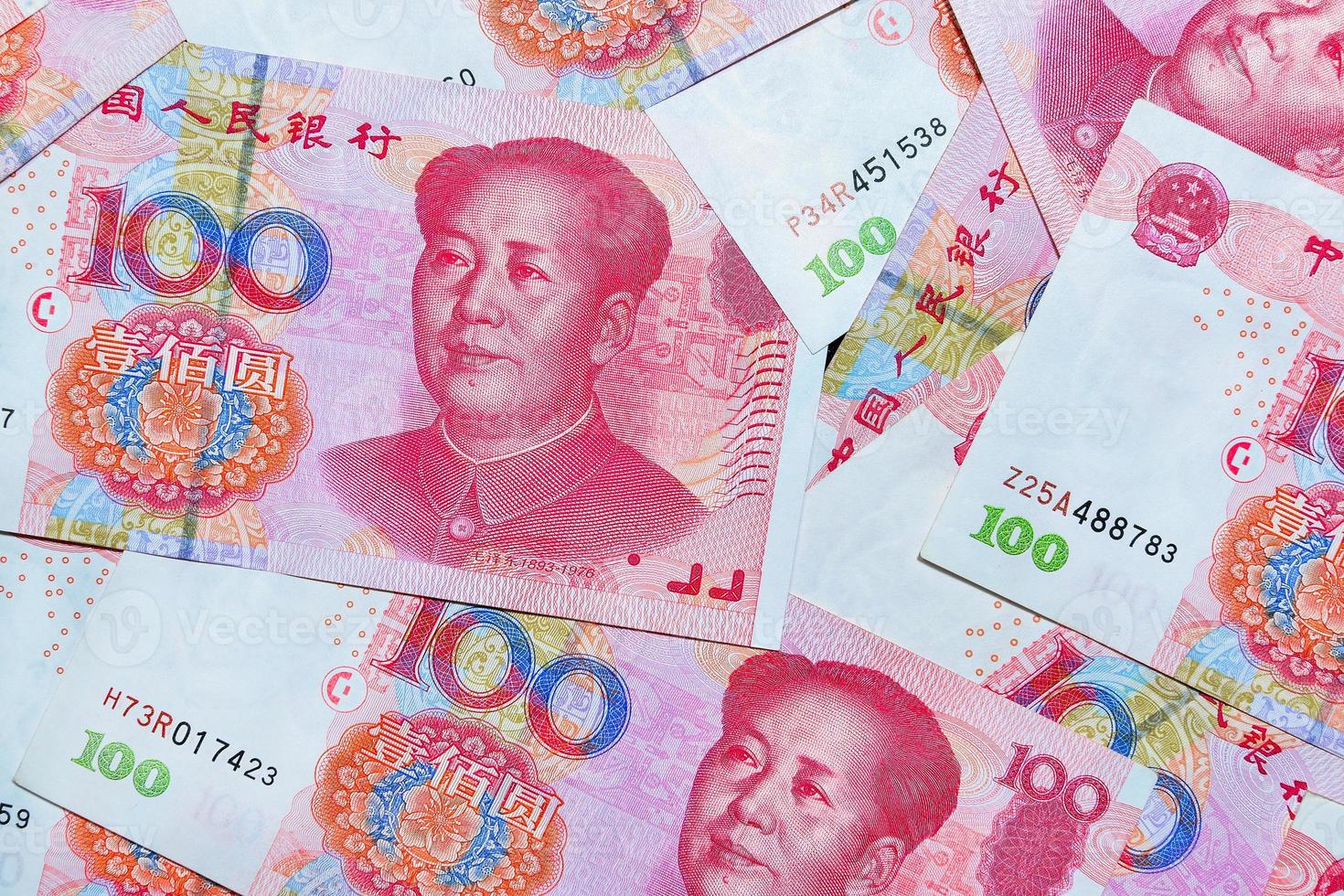 Yuan oder rmb, Chinesisch Währung foto