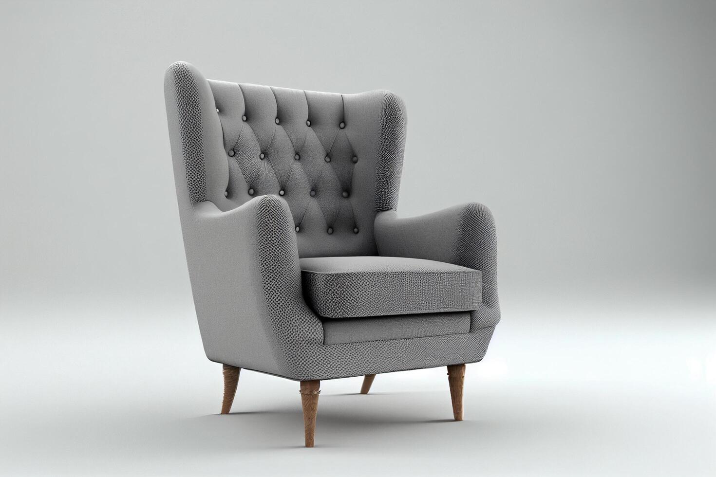 klassisch Stil Sessel Sofa Couch generativ ai foto