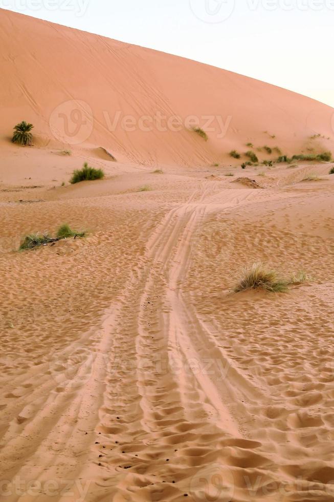 malerische Wüstenlandschaft foto