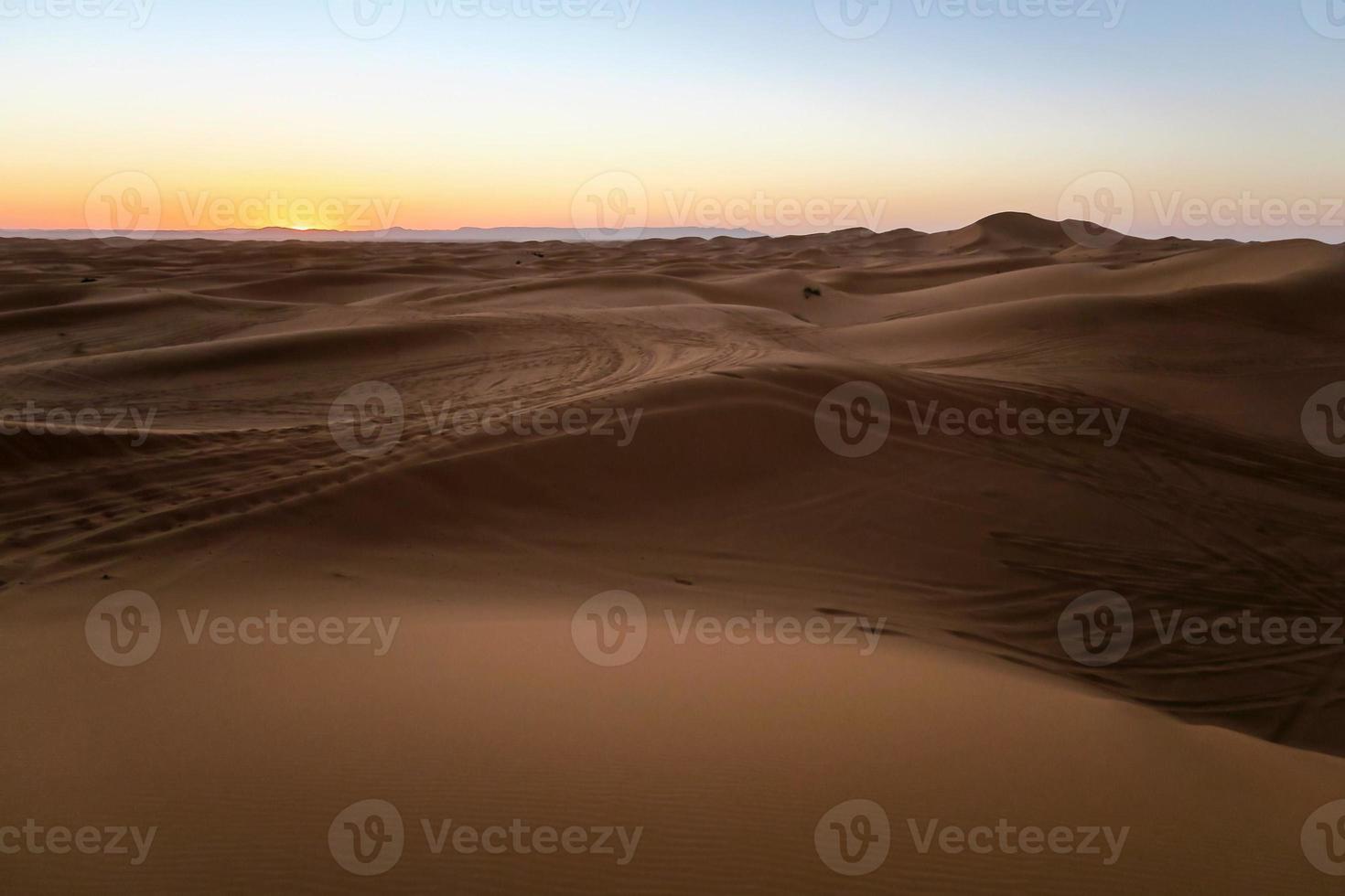 malerische Wüstenlandschaft foto