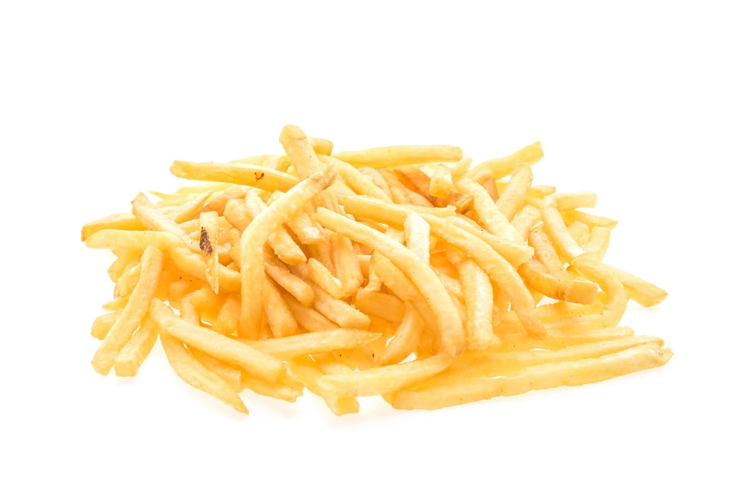 Pommes Frites isoliert foto