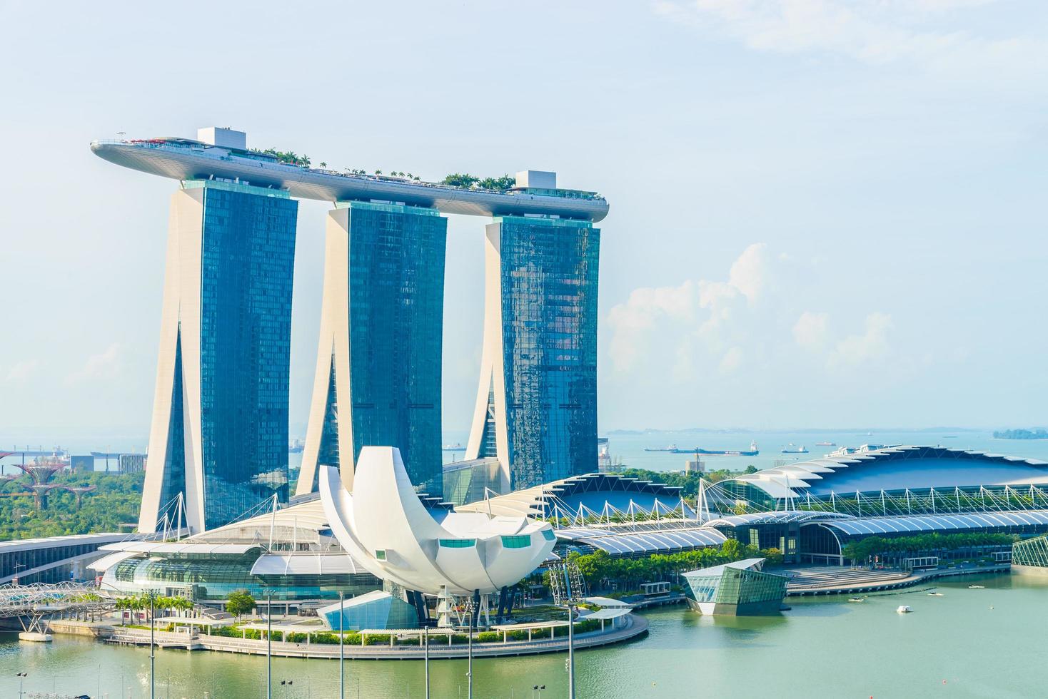 Marina Bay in Singapur foto