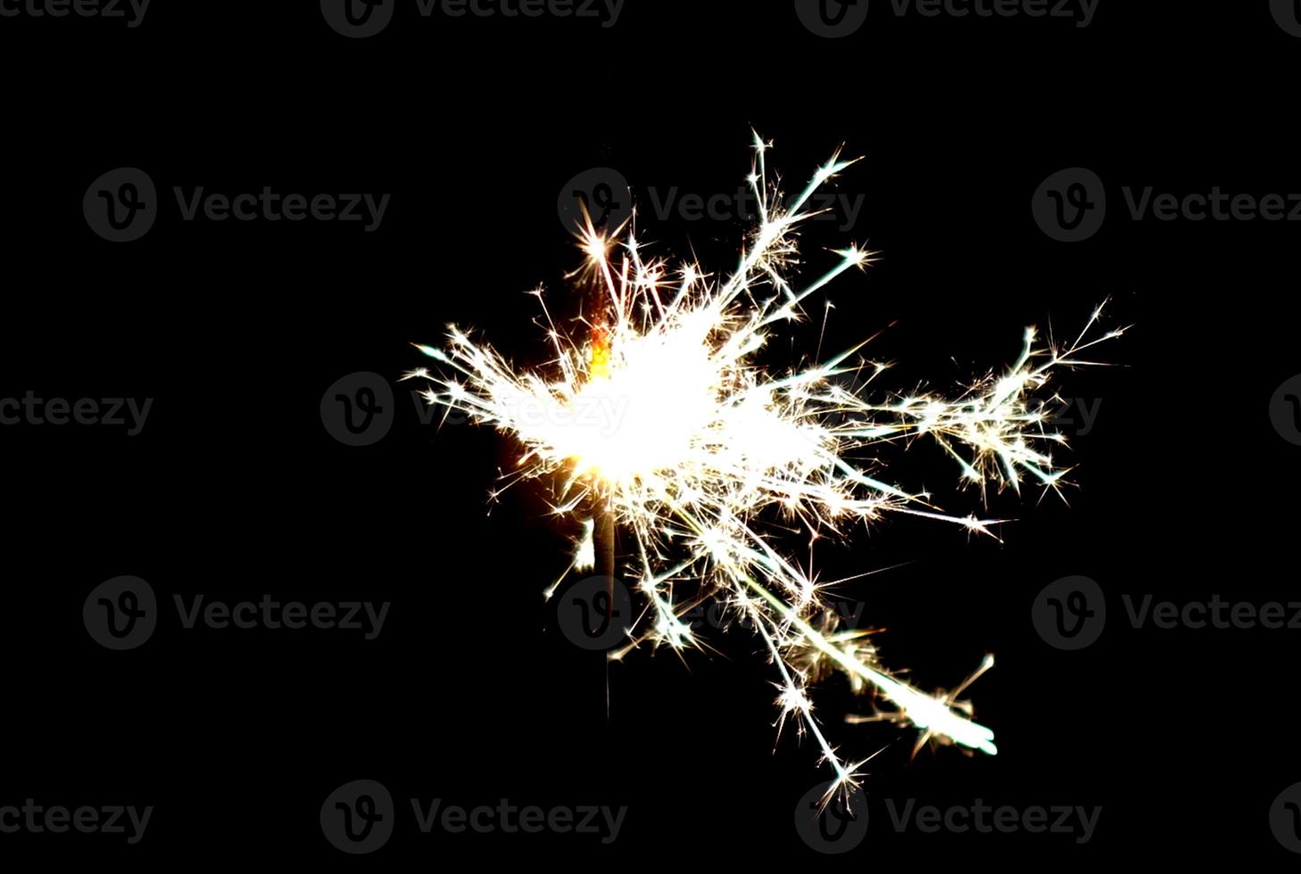 Weihnachten Feier Feuerwerk realistisch funkeln bewirken foto