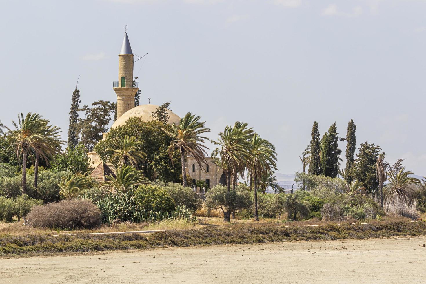 Larnaka Hala Sultan Tekke in Zypern foto