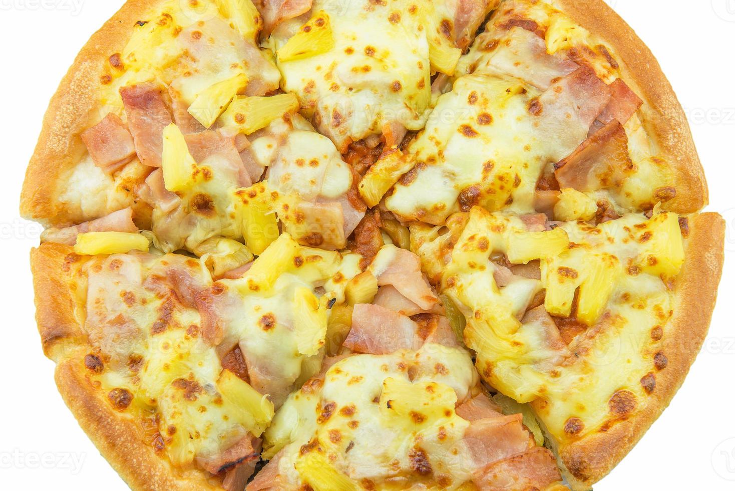 lecker hawaiisch Pizza foto