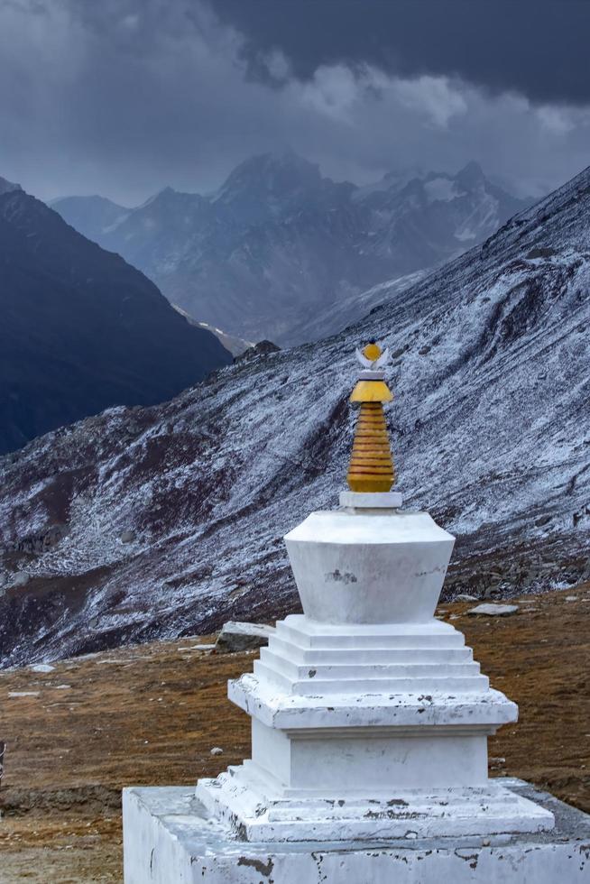 Panorama-Himalaya-Gebirgslandschaften foto