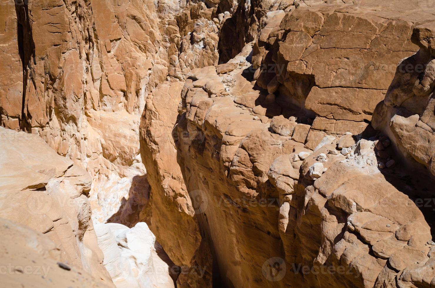 Felsen einer Schlucht foto