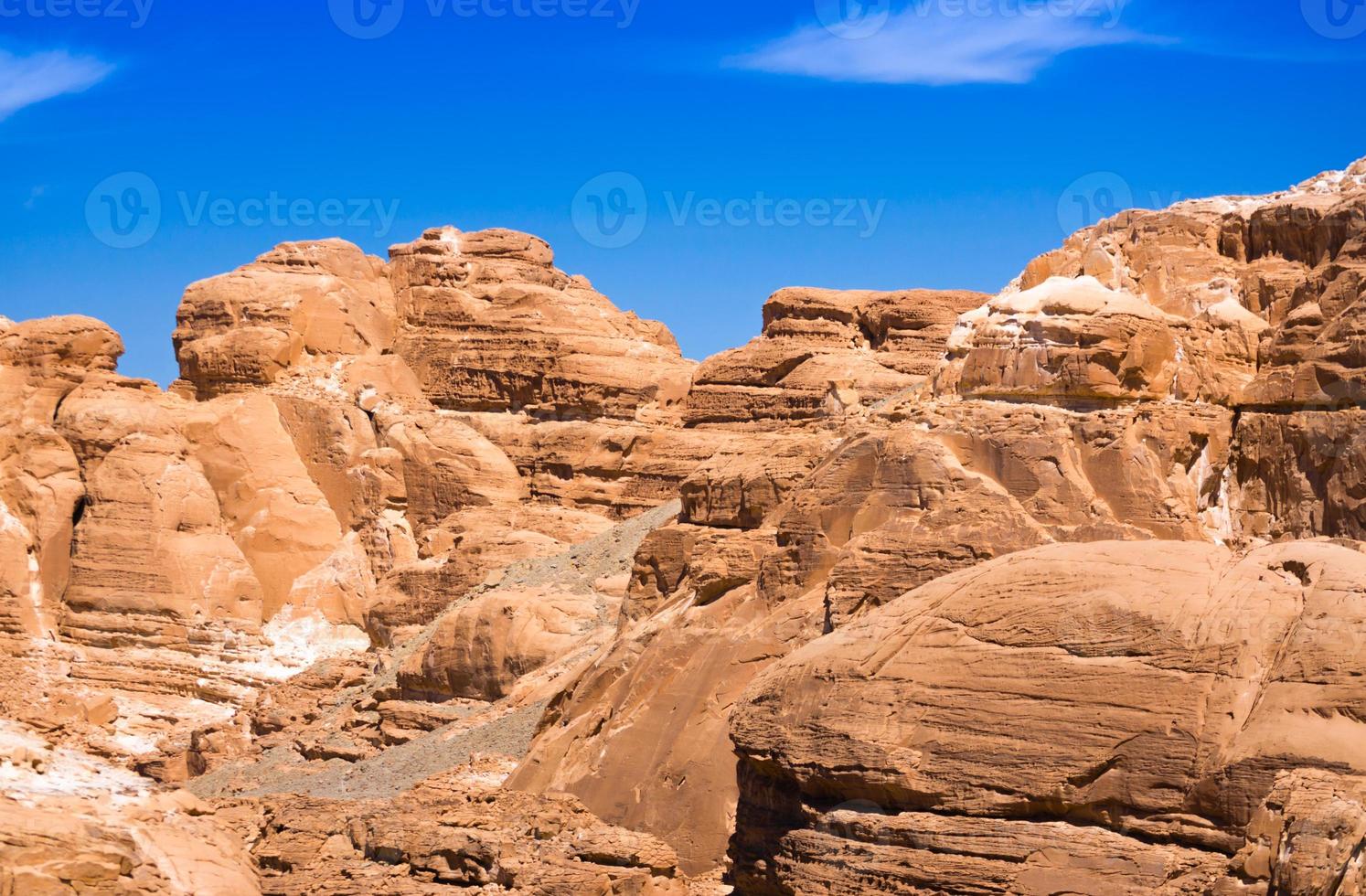 Rocky Canyon und Himmel foto