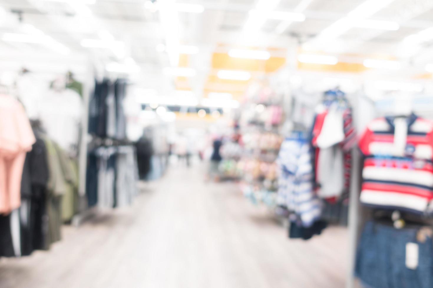 abstrakte Unschärfe Supermarkt foto