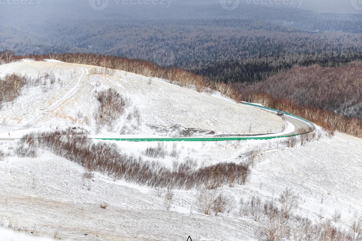 Changbai Berg Landschaft beim Jilin, China foto