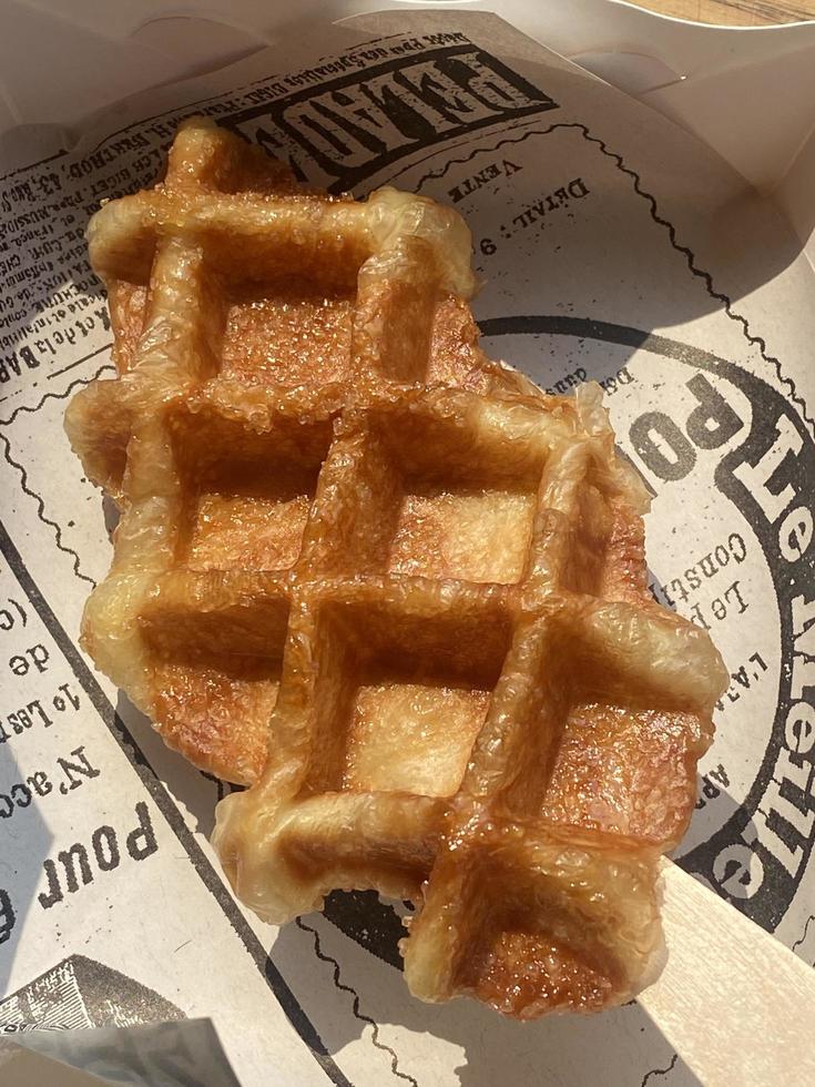 Süss Waffel köstlich foto