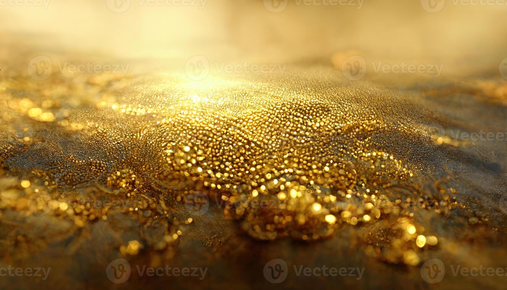 abstrakt Gold Hintergrund. ai generiert. foto