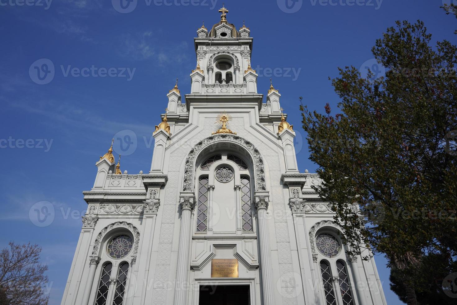 bulgarischer st. Stephanskirche in Istanbul, Türkei foto