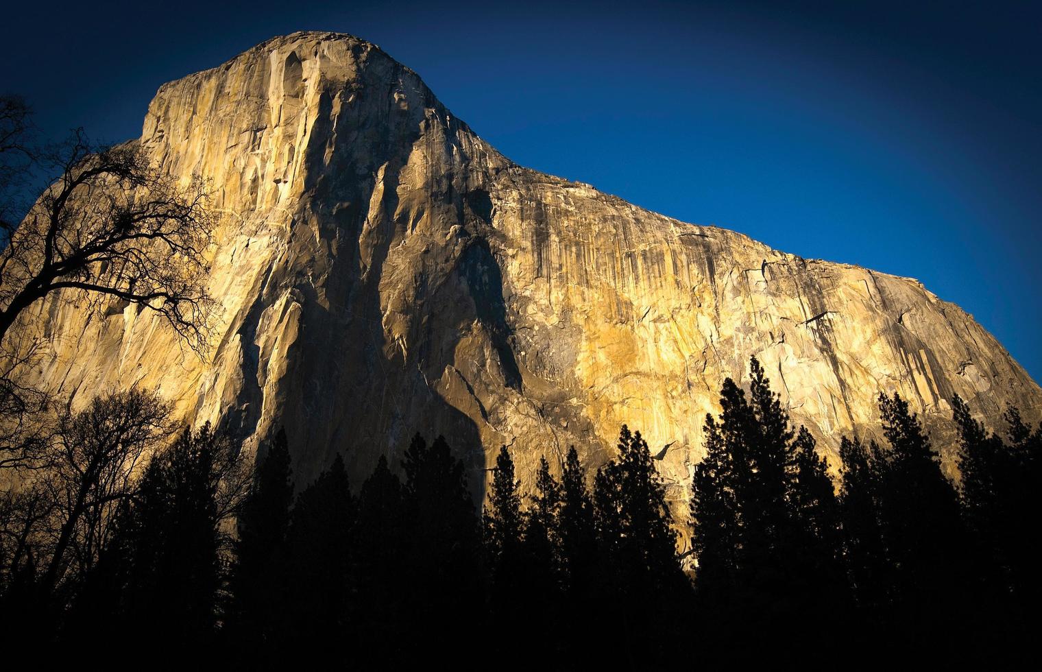 El Capitan im Yosemite-Nationalpark foto