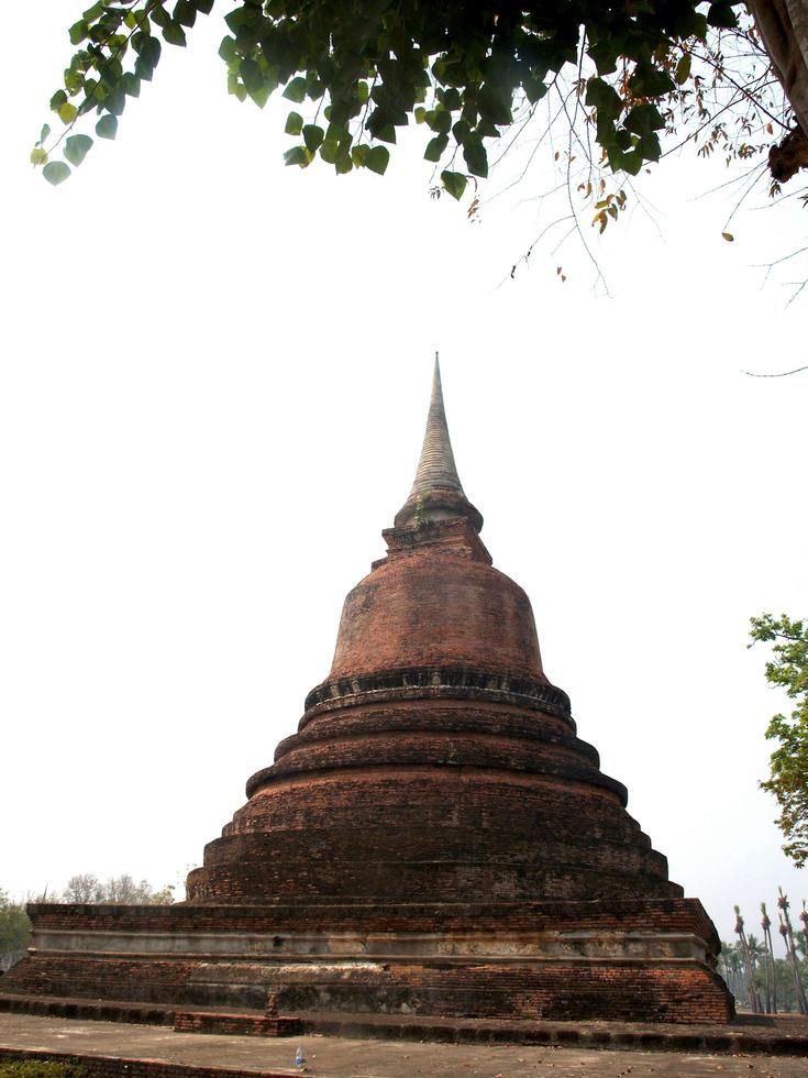 Sukhothai historischer Park, Thailand foto