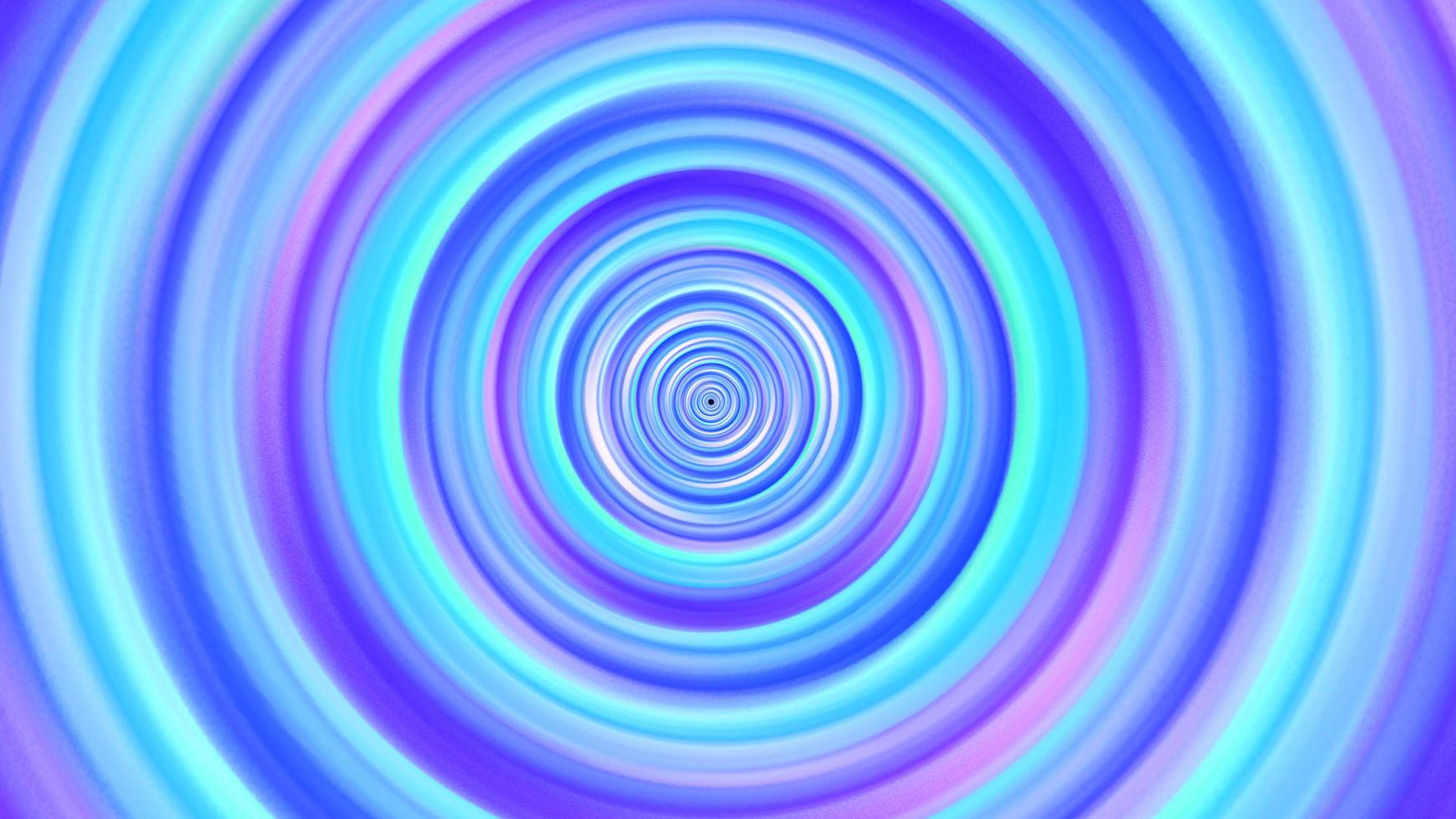 Neon- radial Spiral- nach vorne Tunnel bewirken Meta Universum Technologie Sinn Hintergrund foto