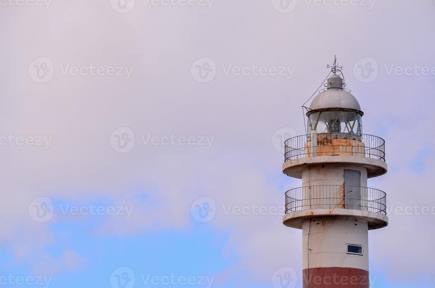 Leuchtturm im Spanien foto