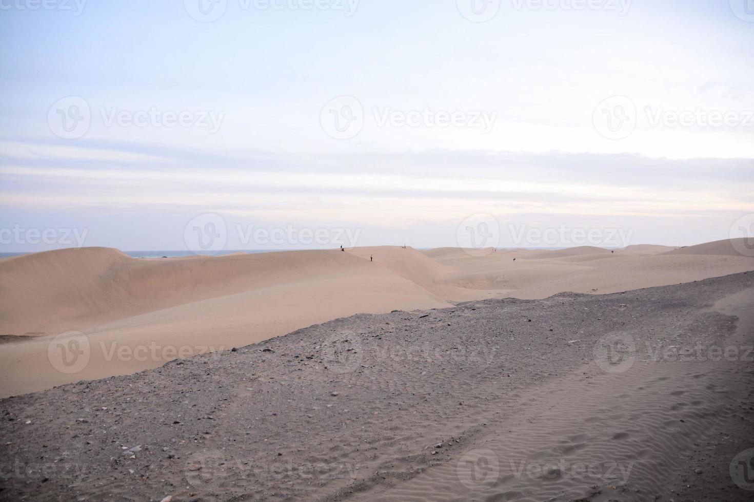 malerische Wüstenlandschaft foto