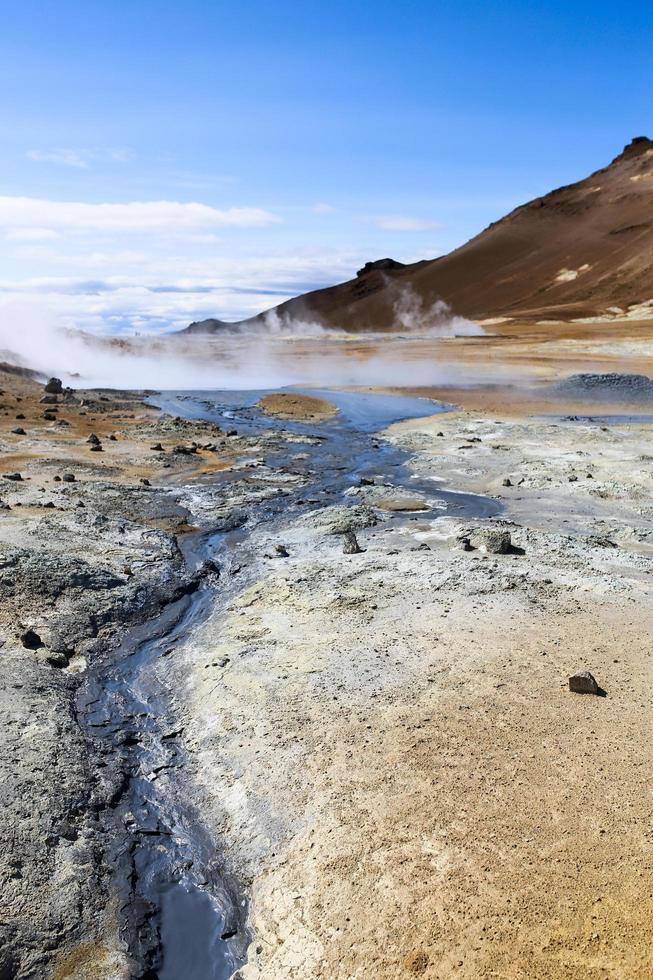 Schwefelheiße Quellen in Grjotagja foto