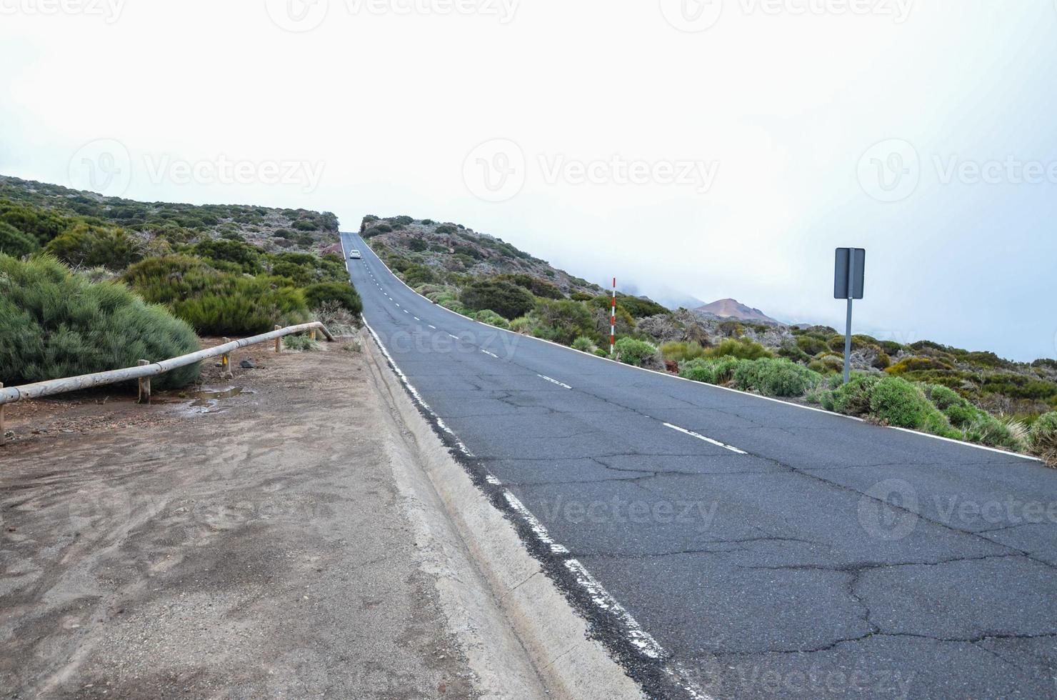 Straße auf dem Land foto