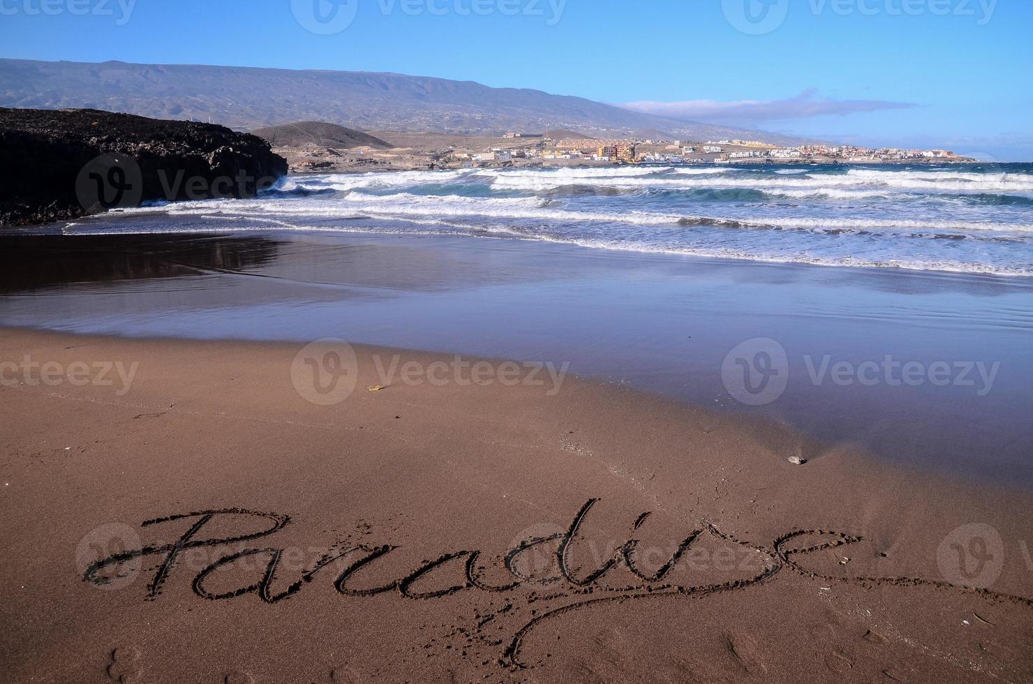 schön Strand auf Tenerife foto