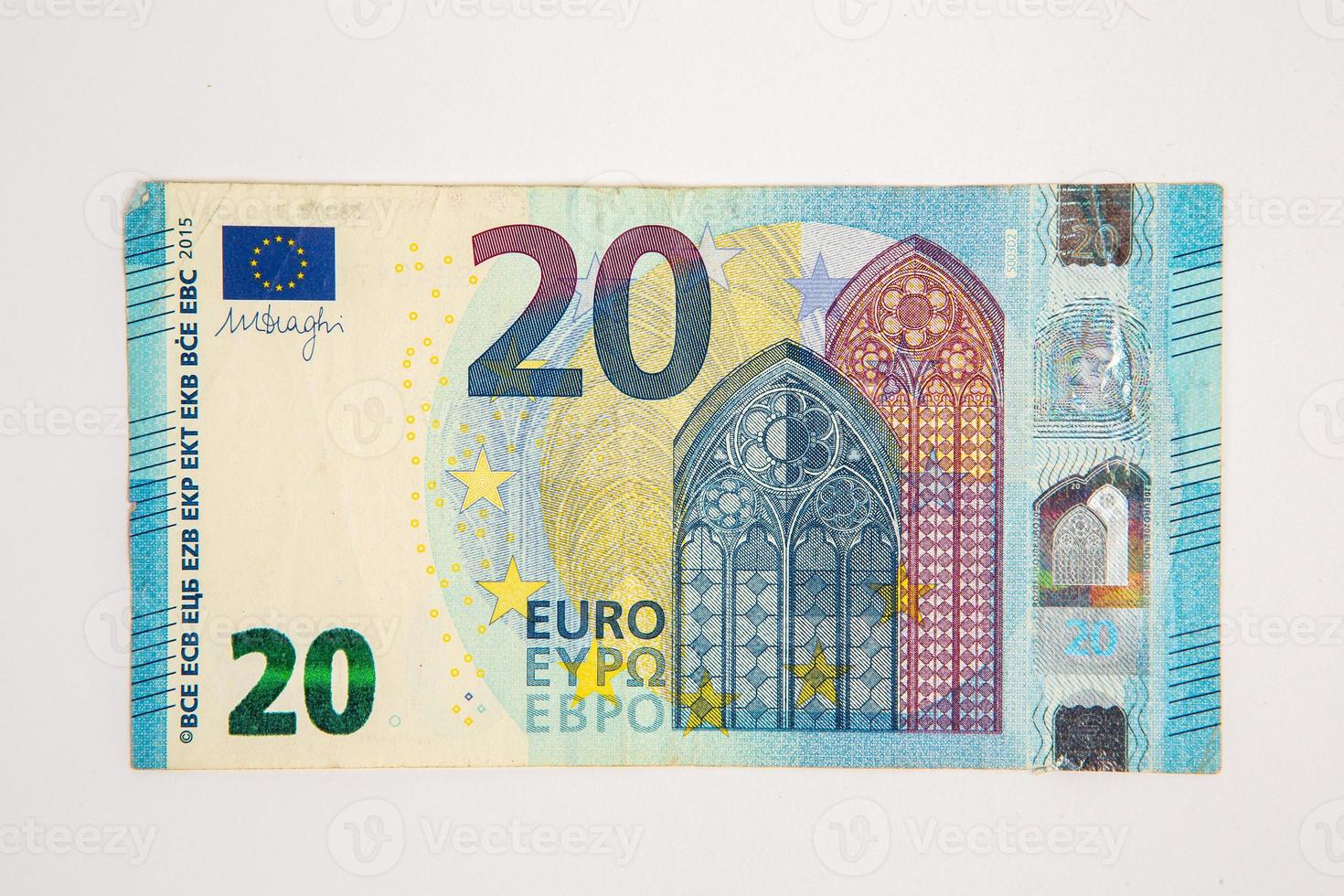 Euro Banknoten Geld, legal zärtlich von das europäisch Union foto