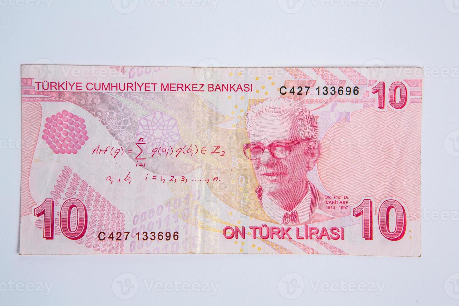 Türkisch Lira, das offiziell Währung von Truthahn und Nord Zypern. foto