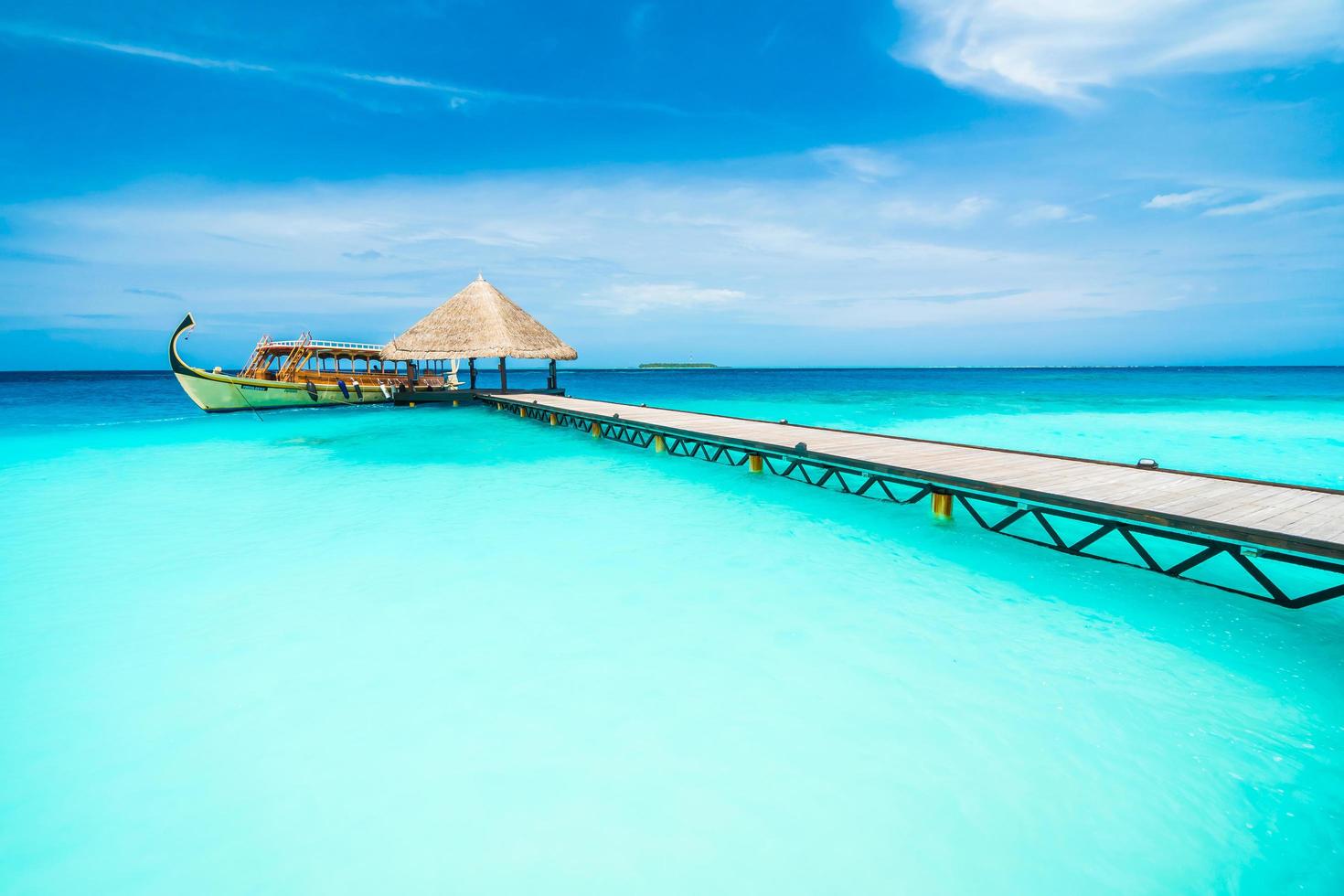 schöne Malediven Insel foto