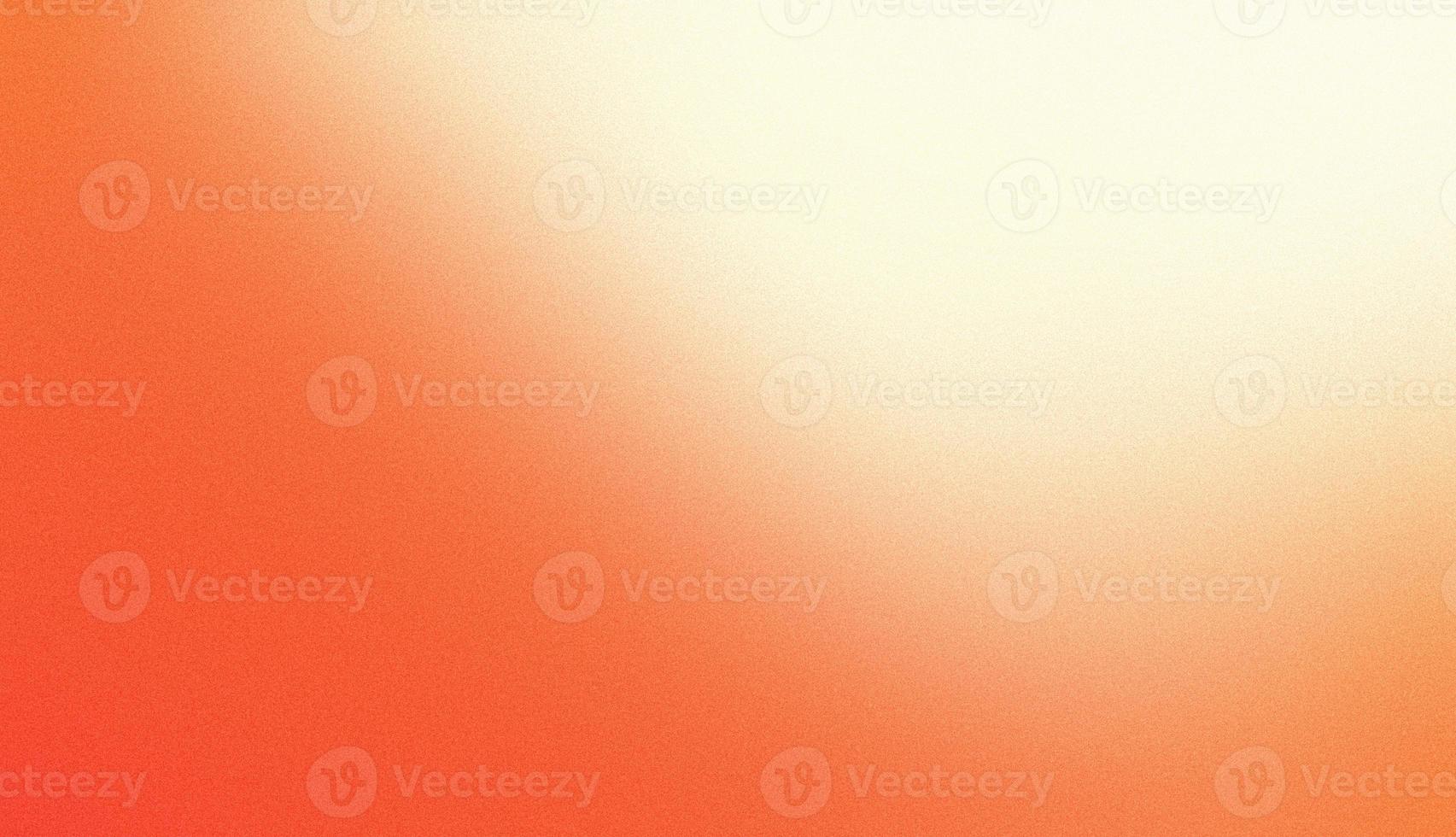 Orange Weiß Gradient Hintergrund, körnig Textur glatt Farbe Gradient Lärm Textur, Kopieren Raum foto