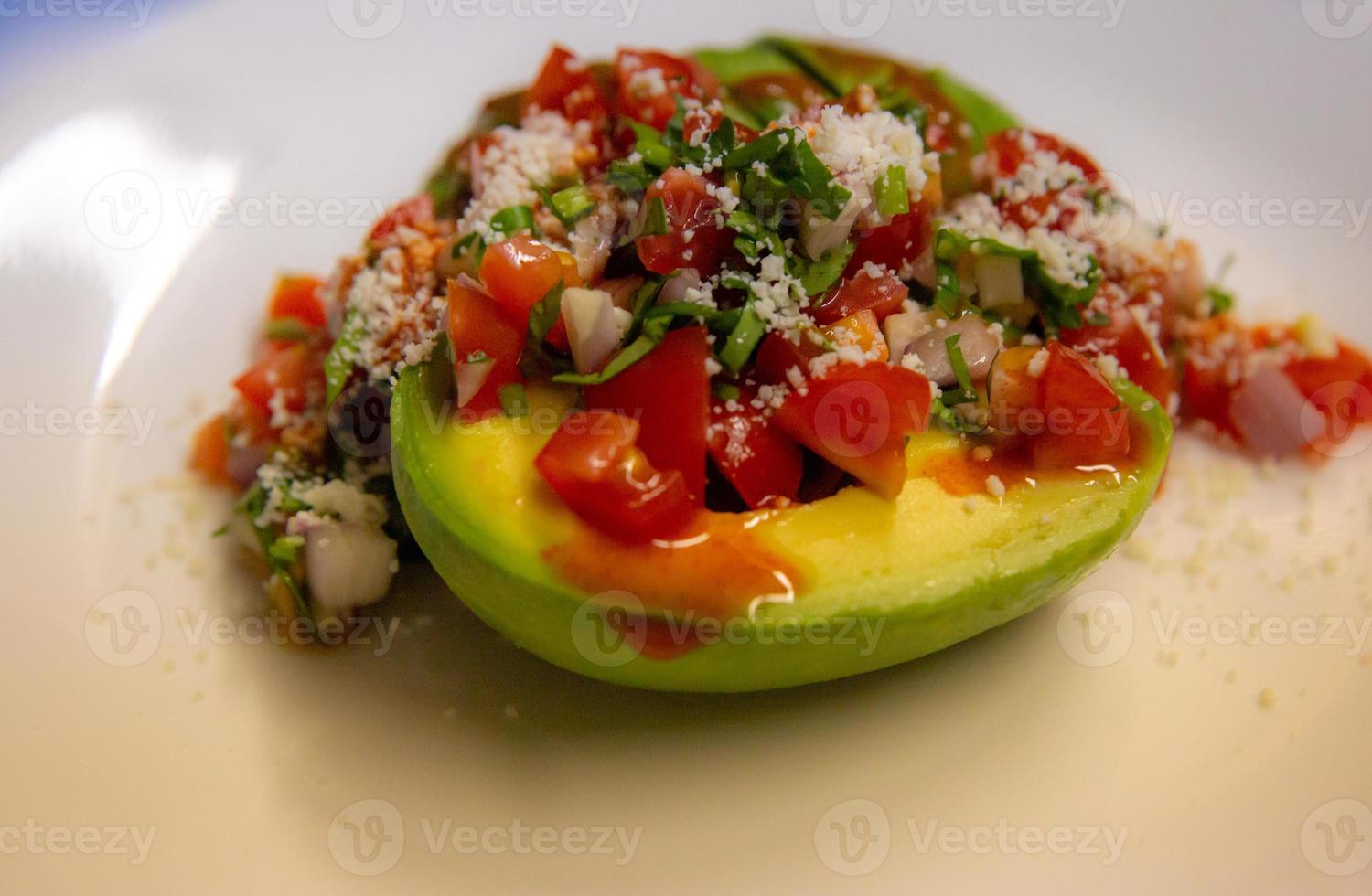 würzig Avocado Salat foto