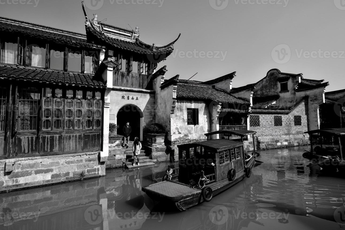 faszinierend Sehenswürdigkeiten von Wasser Städte im Süd- China foto