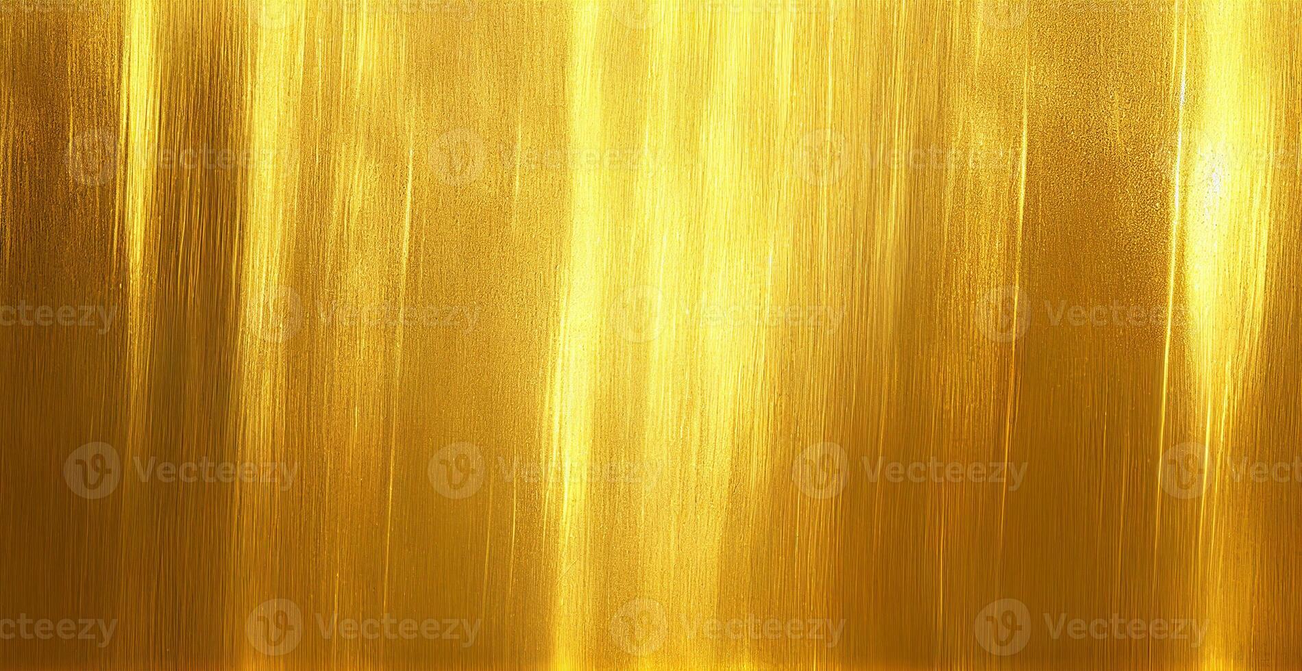 Gold Prämie vip teuer Metall Panorama- Textur - - ai generiert Bild foto