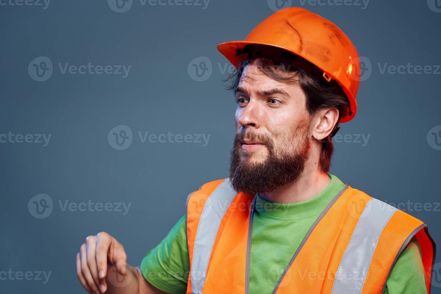 Arbeiten Mann ermüden Lebensstil Fachmann abgeschnitten Aussicht foto