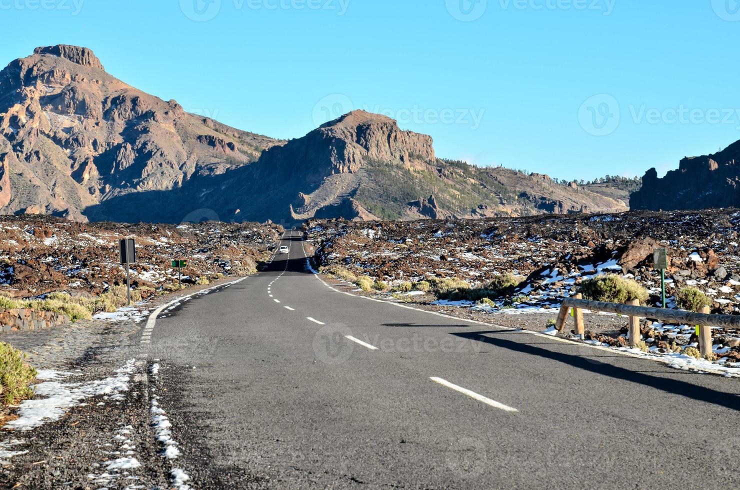 Straße auf dem Land foto