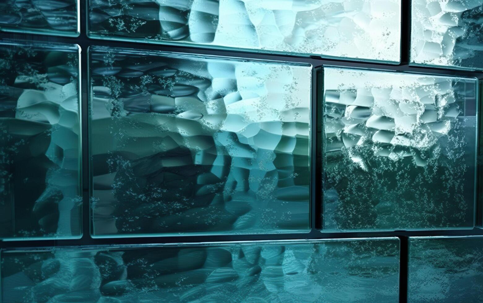 realistisch Glas Hintergrund Textur. generativ ai foto