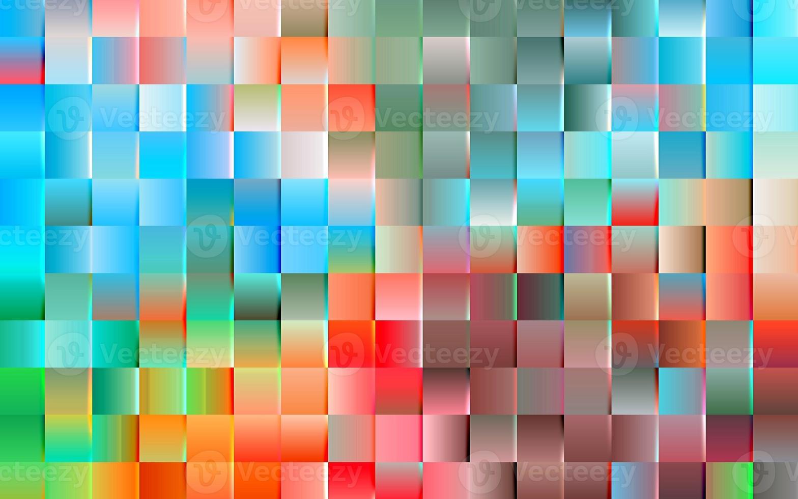 bunt Hintergrund mit Würfel Muster. bunt abstrakt Mosaik Quadrate. bunt Hintergrund Design. geeignet zum Präsentation, Vorlage, Karte, Buch Abdeckung, Poster, Webseite, usw. foto