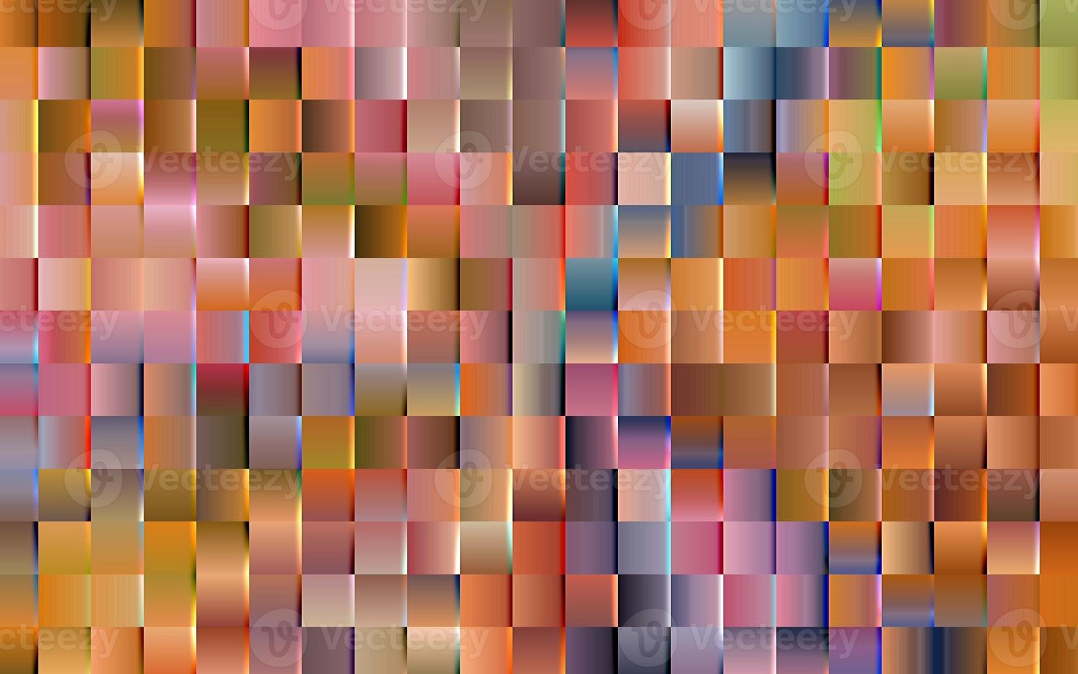 bunt Hintergrund mit Würfel Muster. bunt abstrakt Mosaik Quadrate. bunt Hintergrund Design. geeignet zum Präsentation, Vorlage, Karte, Buch Abdeckung, Poster, Webseite, usw. foto