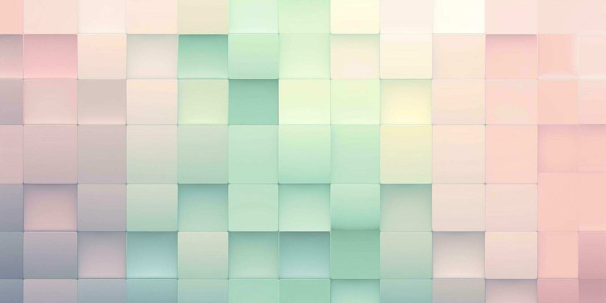 Pastell- Backstein Hintergrund Gradient bunt Block Hintergrund abstrakt foto